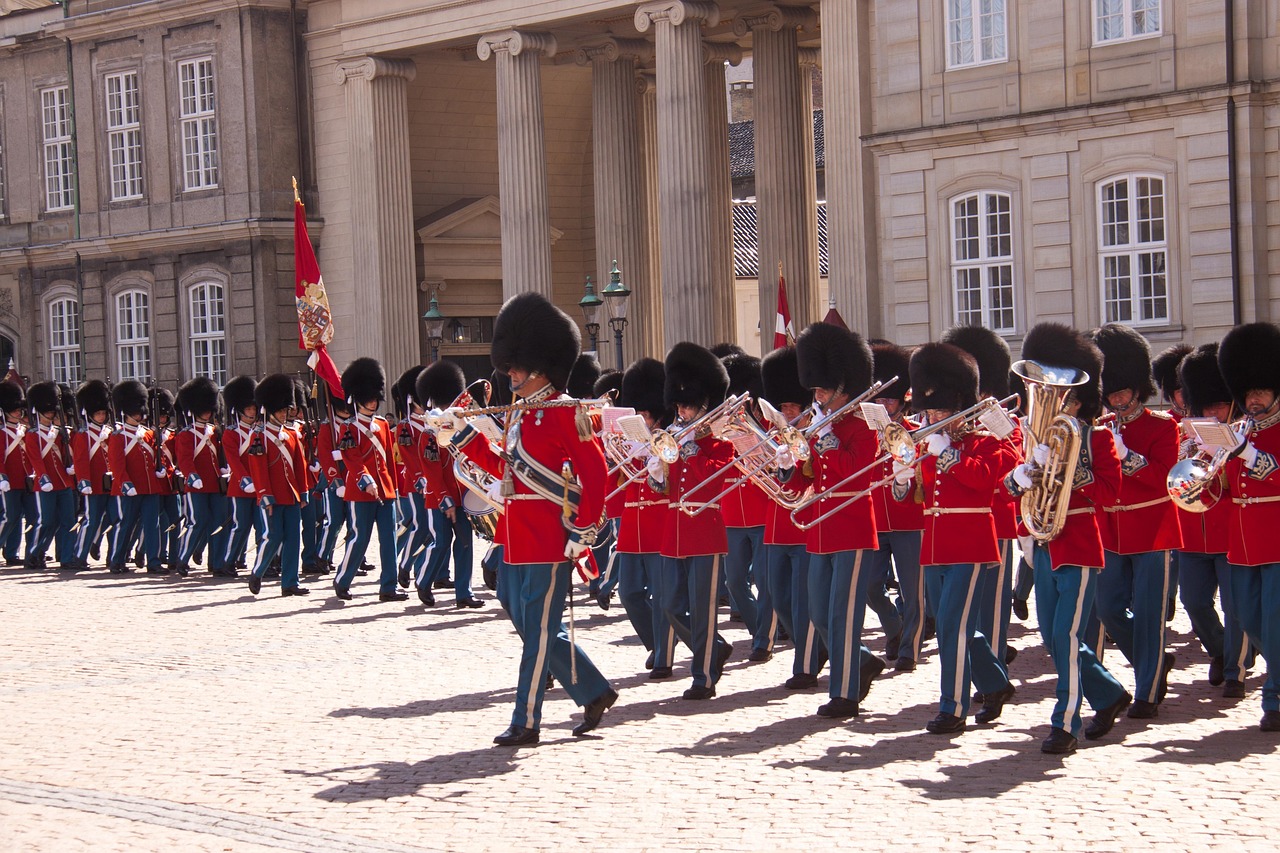 Amalienborg Kööpenhamina